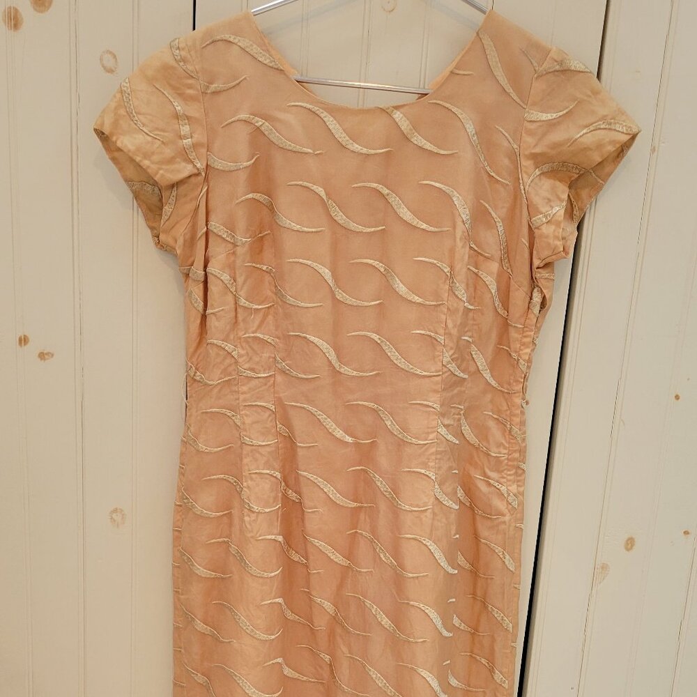 Vintage Pale Pink 1950's Dress